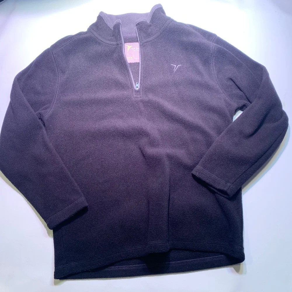 Old Navy | Fleece Black ZIP Up Small Soft Warm